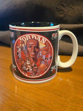 Michael Jordan 1992-1993 limited edition Chicago Bulls coffee mug